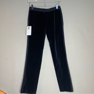 Armani Exchange black velvet pants size 0